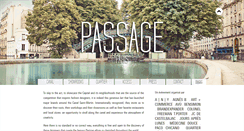 Desktop Screenshot of passageparisien.com